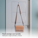 Percha colgador vertical