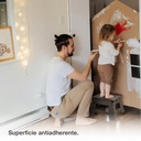 Taburete de plástico plegable