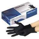 Caja 50 guantes desechables de nitrilo diamantado/grip Negro - Talla XL