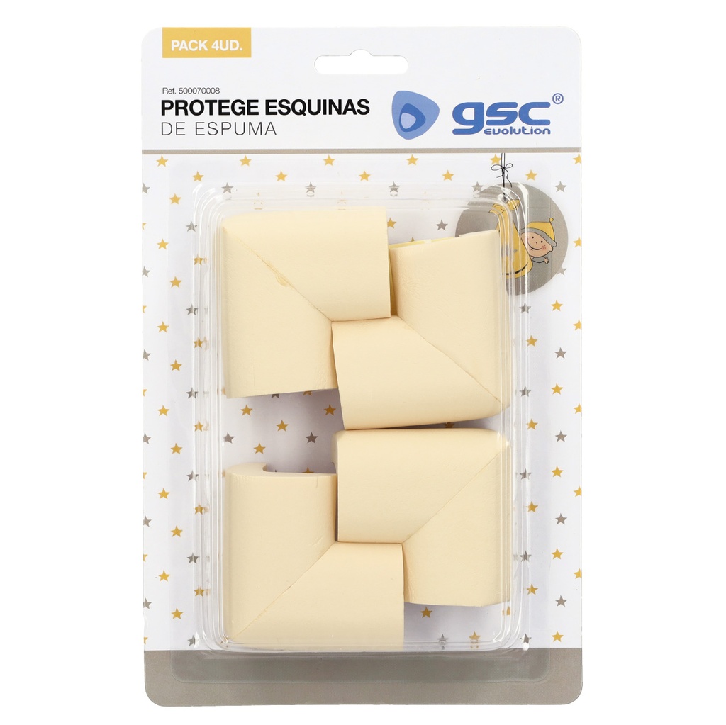 Pack 4 Protege esquinas de espuma