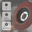 Pack 10 discos de lija 115mm grano de 60
