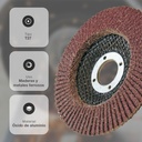 Pack 5 discos de lija 115mm grano de 80