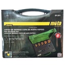 Set 5 sierras de corona 19, 22, 25, 29 y 32mm