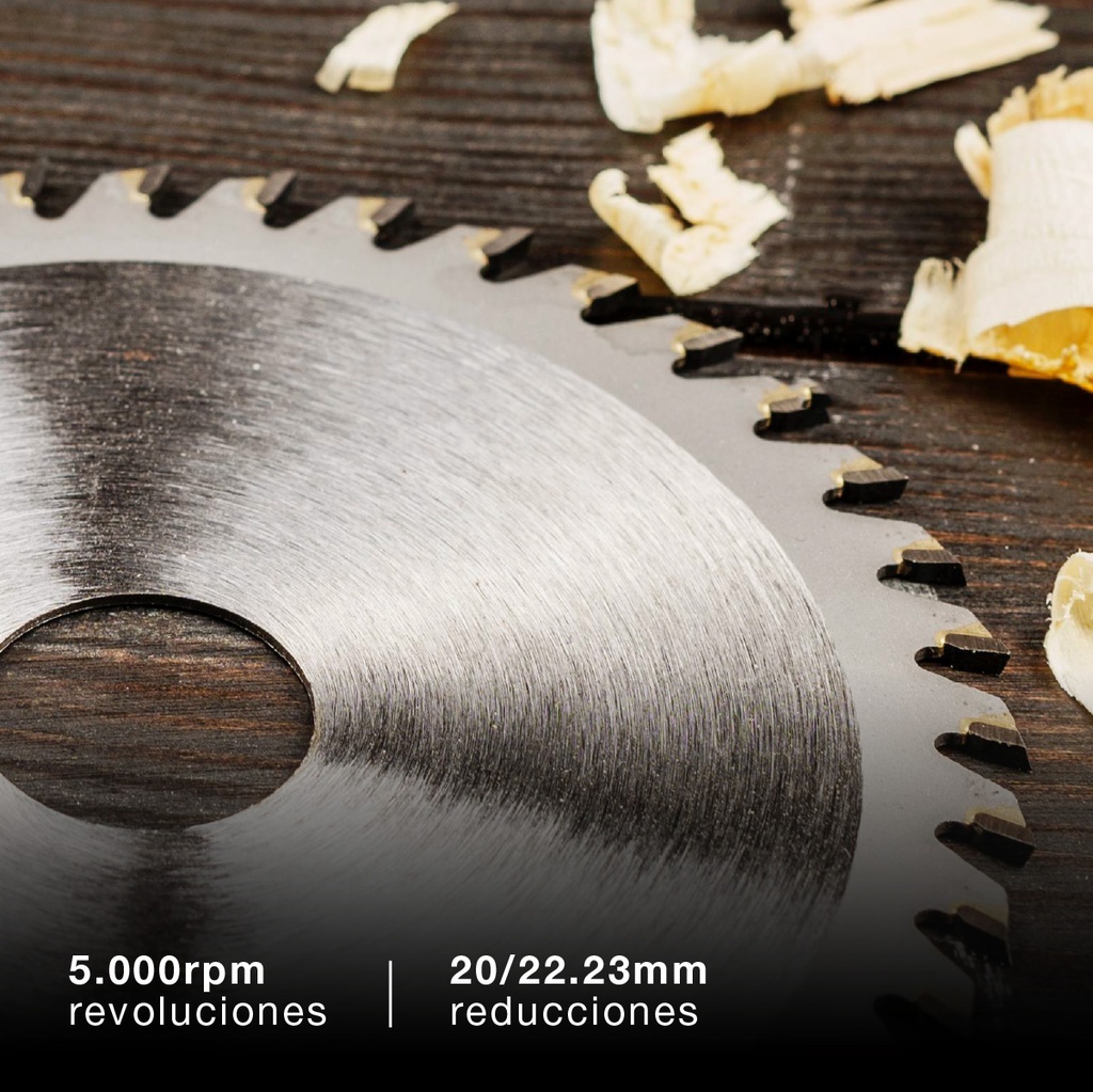 Sierra circular widia 230mm 30 dientes