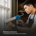 Pistola de silicona con fuelle