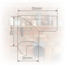 Pack 4 Protege esquinas de espuma