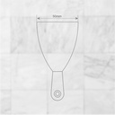 Espátula de acero 50mm