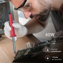 Soldador eléctrico estaño 230V 40W - Blíster