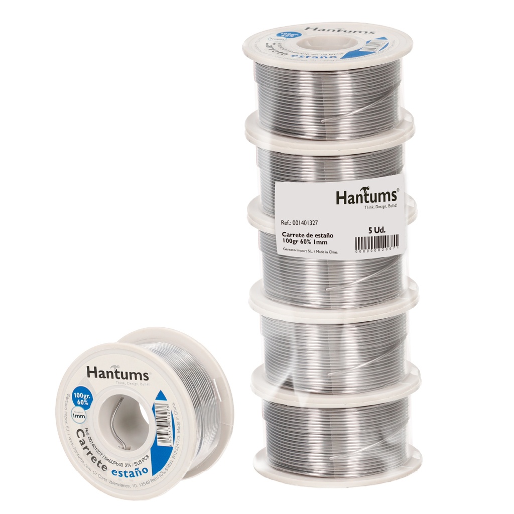 Carrete de estaño 100gr 60% 1mm