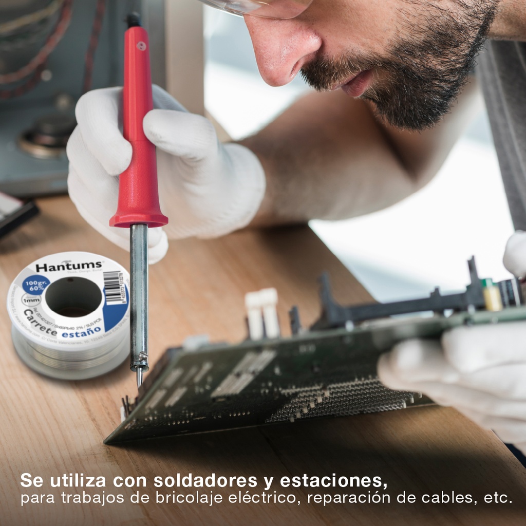 Carrete de estaño 100gr 60% 1mm