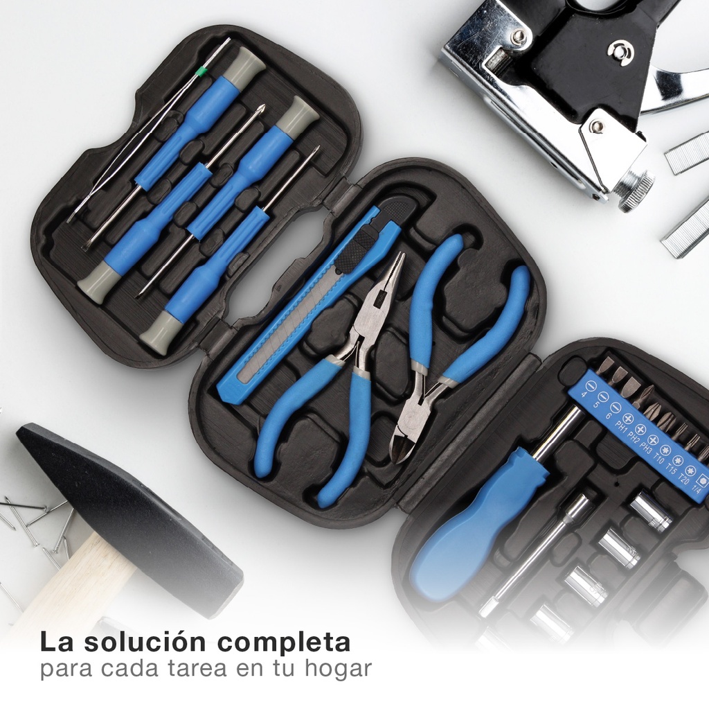 Kit de herramientas básicas para el hogar