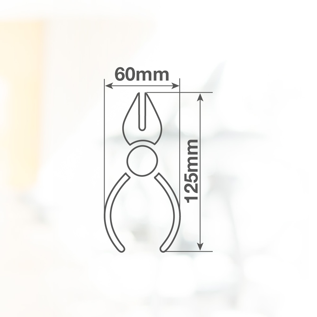 Mini-Alicate Universal, Cromo Vanadio 120mm