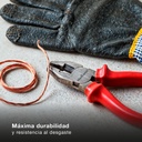 Alicate universal con mango aislante 200mm