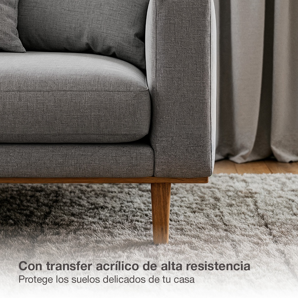 Set 20 fieltros adhesivos redondos Ø16mm - Marron