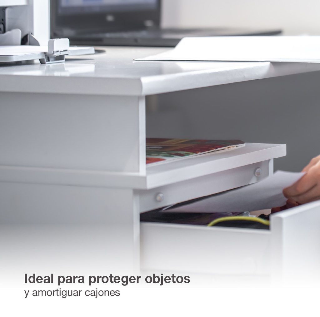 Pack 16 gotas protectoras adhesivas 4mm Ø12mm