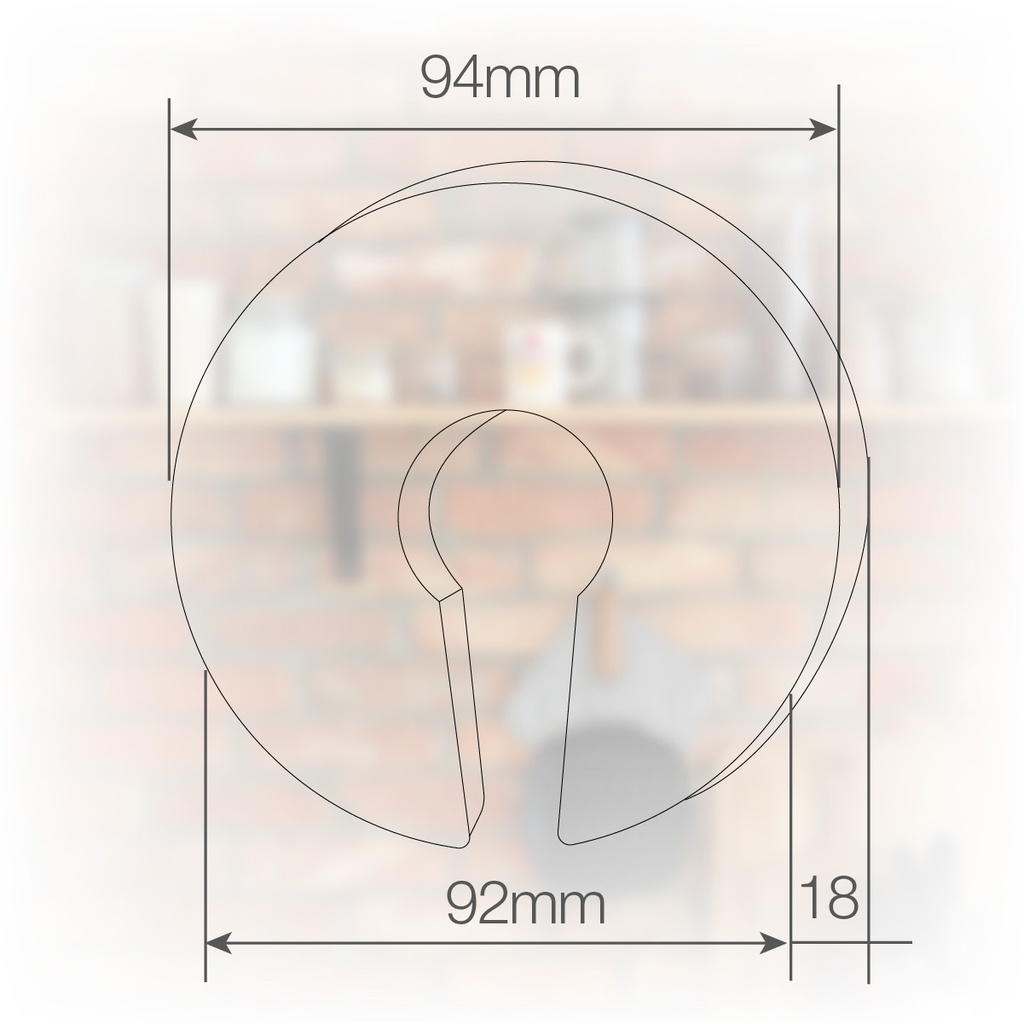Pack 2 Topes para puerta de goma EVA