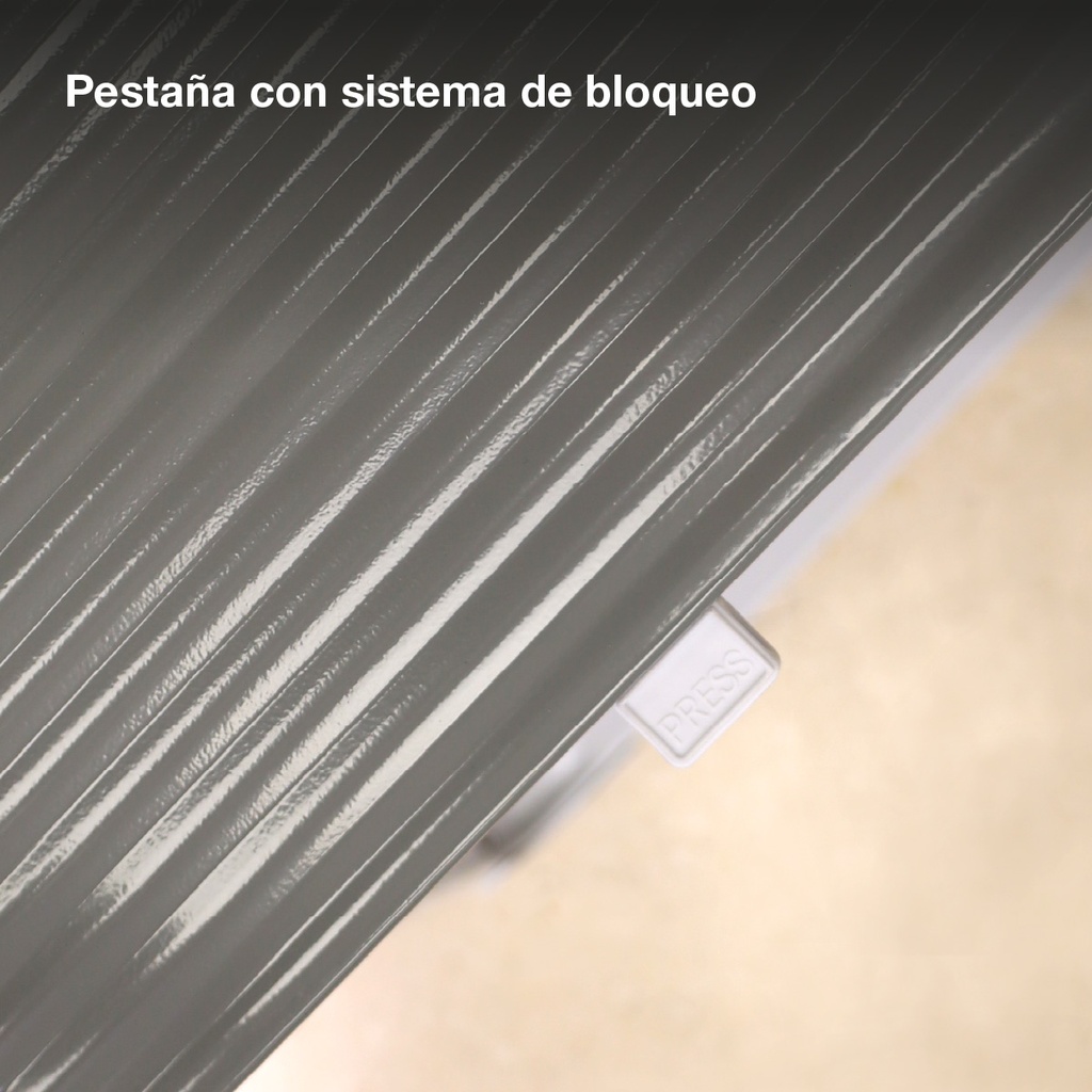 Taburete acero 2 peldaños Máx. 150KG