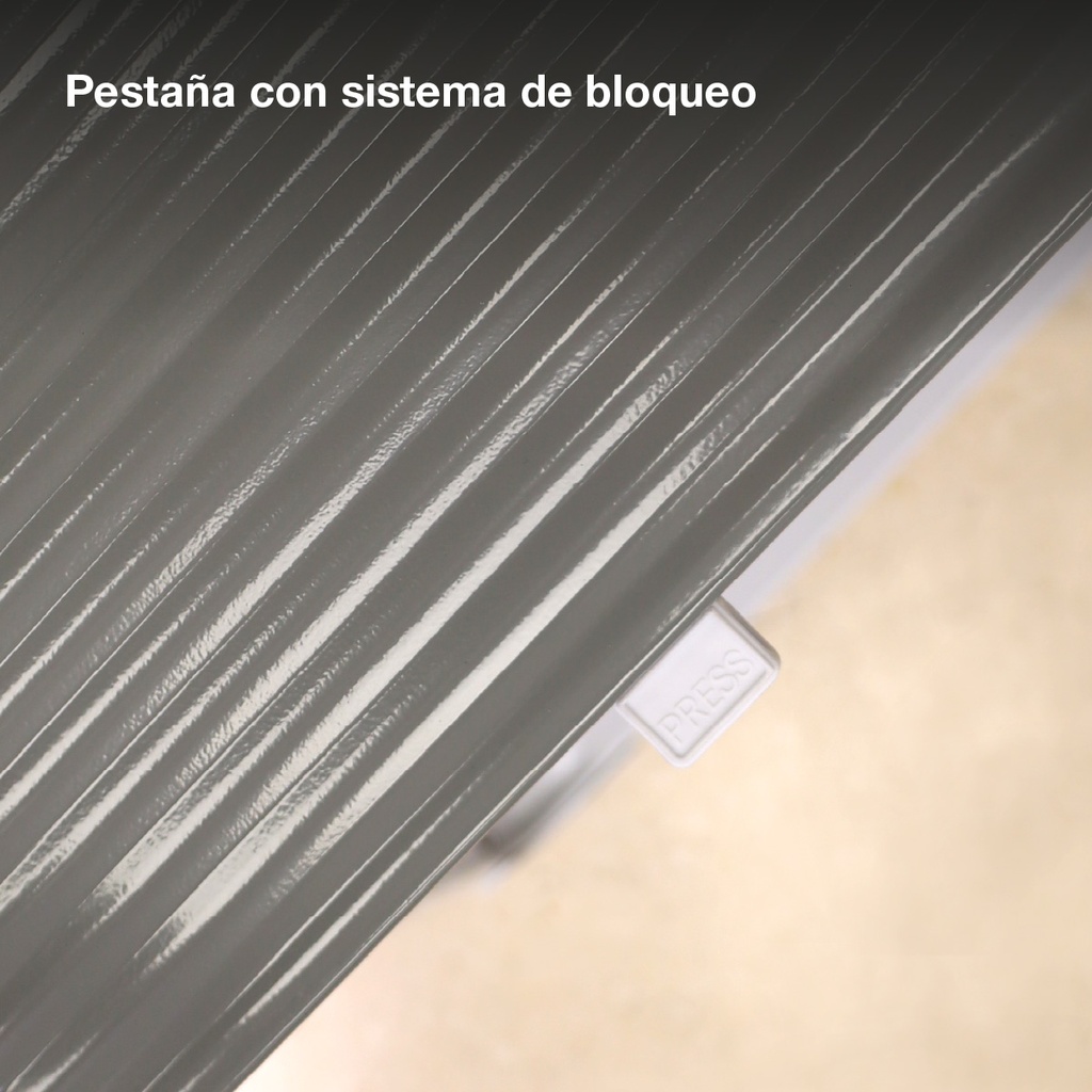 Taburete acero 3 peldaños Máx. 150KG