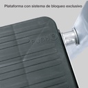 Escalera aluminio 5 peldaños Max. 150kg