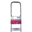 Escalera aluminio 8 peldaños Max. 150kg