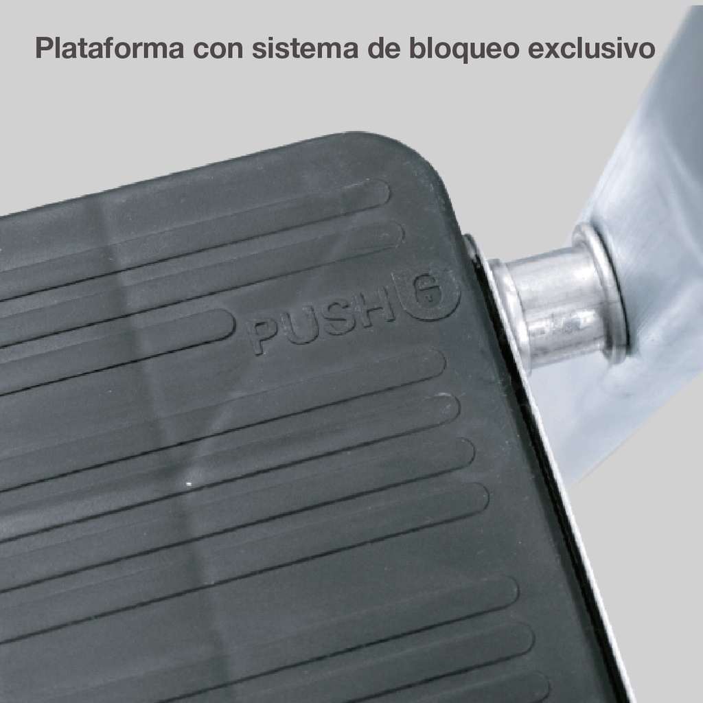 Escalera aluminio 8 peldaños Max. 150kg