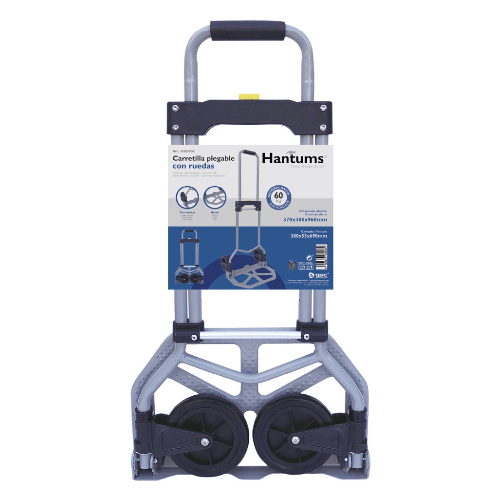Carretilla plegable Max. 60kg