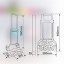 Carretilla plegable Max. 60kg