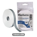Cinta persiana 6M 14mm Gris