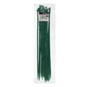 Bolsa 25u bridas 100% nylon 300x4.8mm Verde
