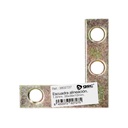 Escuadra alineacion 40x40x10mm bicromatado