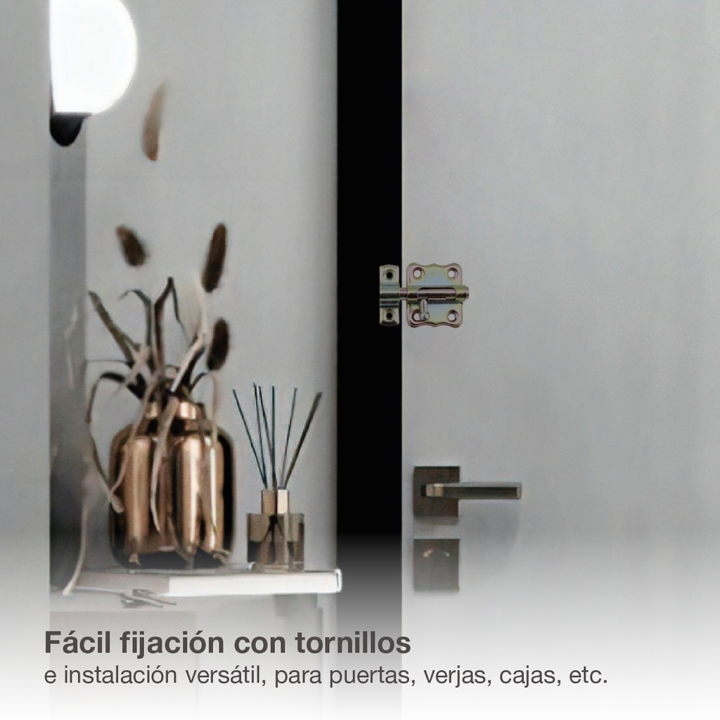 Pasador cerrojo 25mm bicromatado