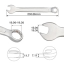 Llave combinada CR-V 19mm