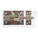 Pasador cerrojo orificio candado 100mm bicromatado