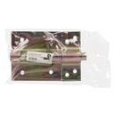 Pasador cerrojo orificio candado 70mm bicromatado