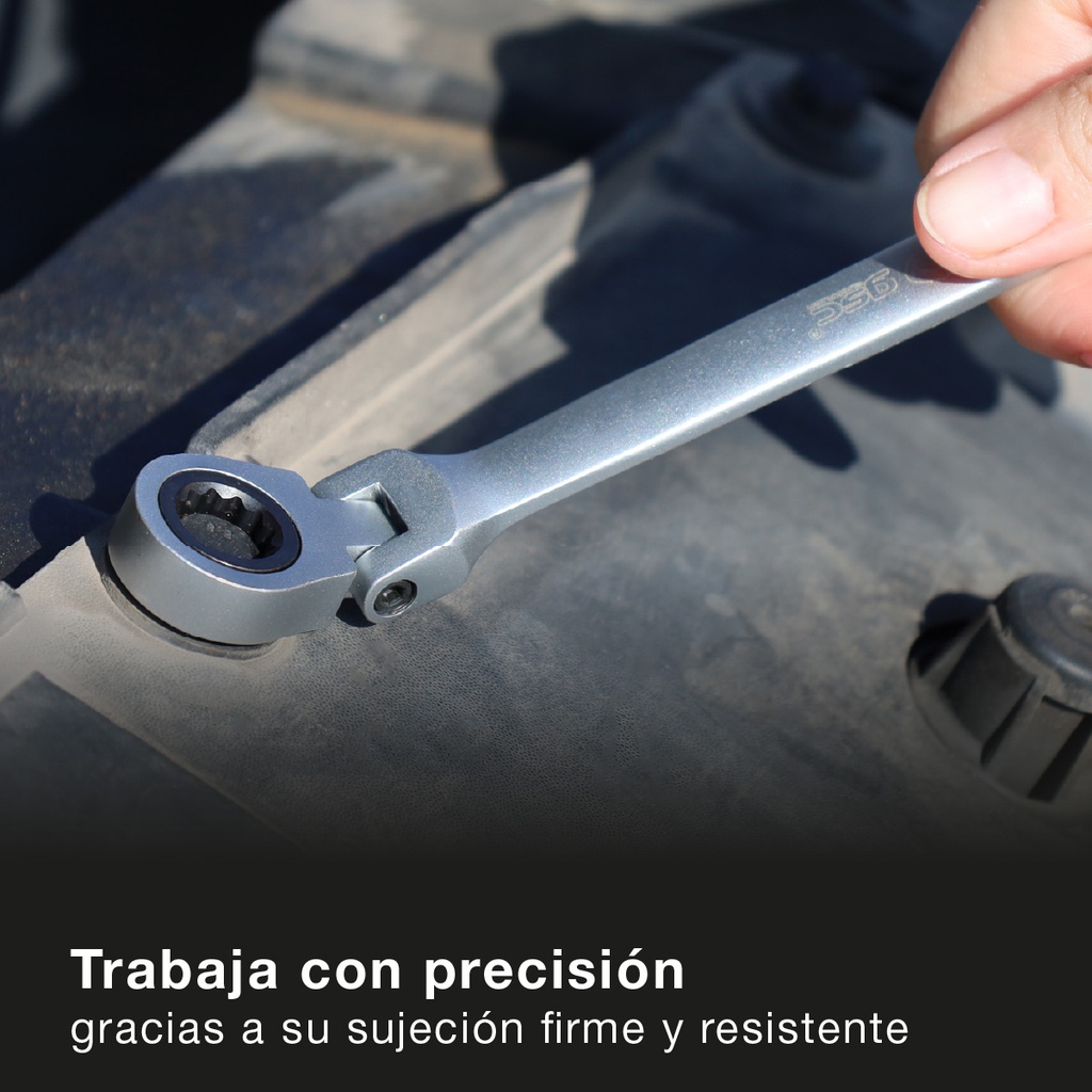 Llave combinada con carraca CR-V 10mm