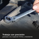 Llave combinada con carraca CR-V 8mm