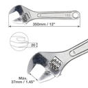 Llave inglesa ajustable 300mm