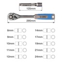 Set bocallaves de 8 a 24mm