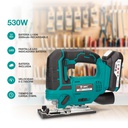 Sierra caladora inalámbrica 20V