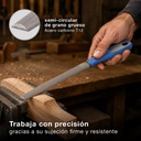 Lima semiredonda para madera 300mm