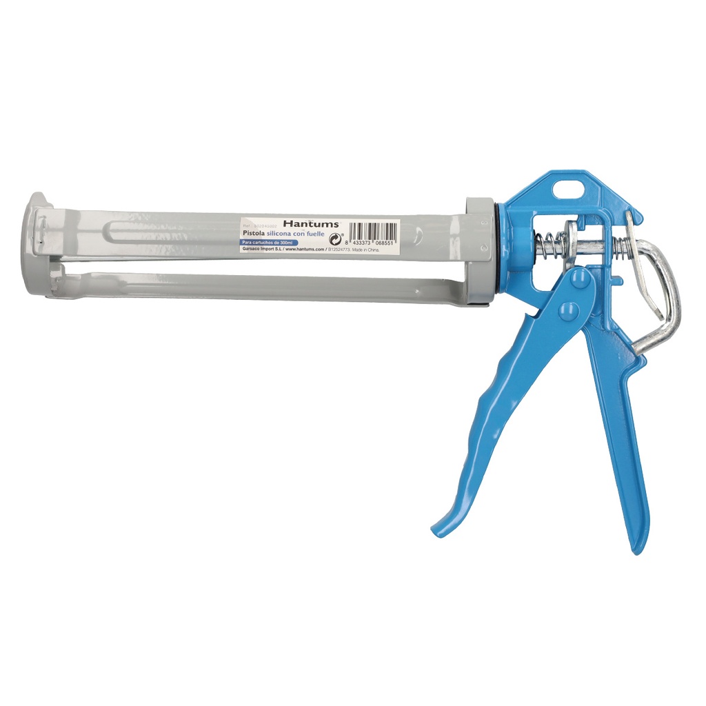 Pistola de silicona con fuelle