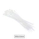 Pack 25 Unidades Bridas 200x3.5mm Natural