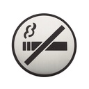 Símbolo baño adhesivo No fumar Ø97mm