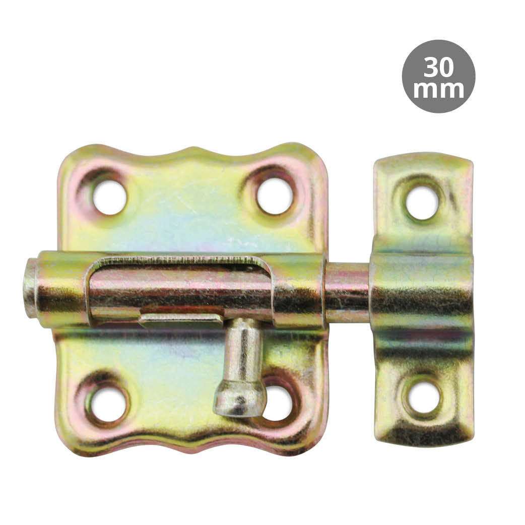 Pasador cerrojo 30mm bicromatado
