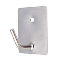 Pack 3 Perchas medianas adhesivas 26x43mm Cromadas