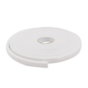 Burlete adhesivo espuma 12mm - 10M Blanco