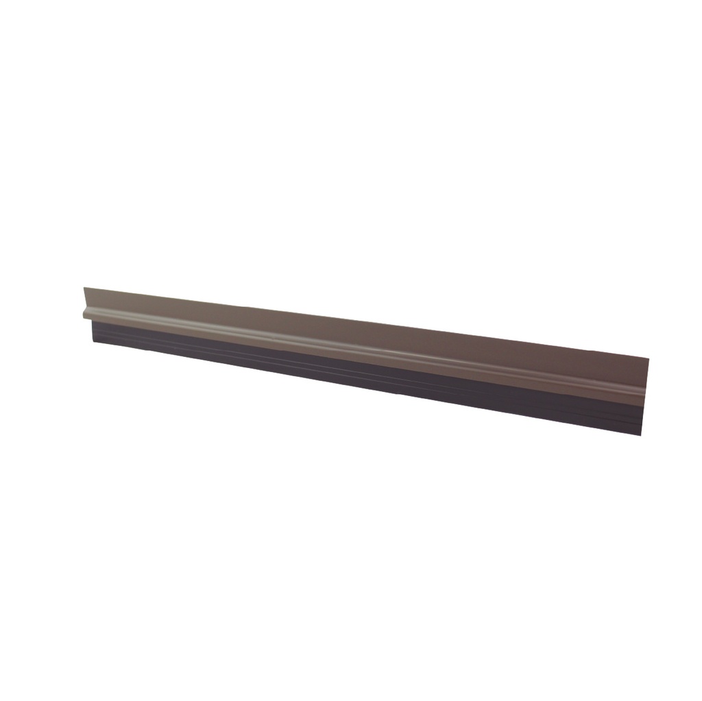 Vedante adesivo com borracha 1 m – Castanho