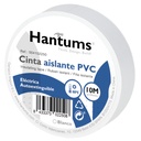 Cinta aislante elect.PVC 10M Blanca-Retractil10ud