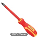 Destornillador aislante Philips PH0x75mm