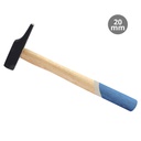 Martillo carpintero con mango de madera 20mm 160gr